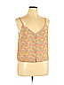 Madewell 100% Silk Tan Sleeveless Silk Top Size 14 - photo 1