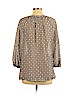 Talbots Tan 3/4 Sleeve Blouse Size L (petite) - photo 2