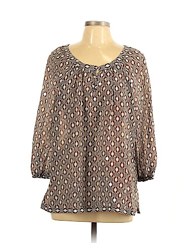 Talbots 3/4 Sleeve Blouse (view 1)
