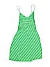 Ella Moss 100% Cotton Stripes Green Dress Size 12 - photo 2