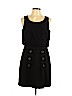 Ann Taylor LOFT 100% Polyester Black Cocktail Dress Size 12 (petite) - photo 1