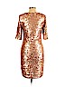 BCBGMAXAZRIA Gold Cocktail Dress Size L - photo 2