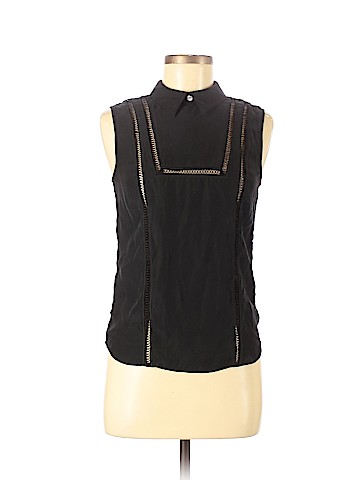Veronica Beard Sleeveless Silk Top (view 1)