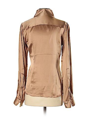 Dolce & Gabbana Long Sleeve Silk Top (view 2)