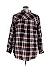 Sonoma Goods for Life 100% Cotton Burgundy 3/4 Sleeve Button-Down Shirt Size 3X - photo 2
