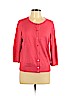 Talbots 100% Cotton Pink Cardigan Size L (petite) - photo 1