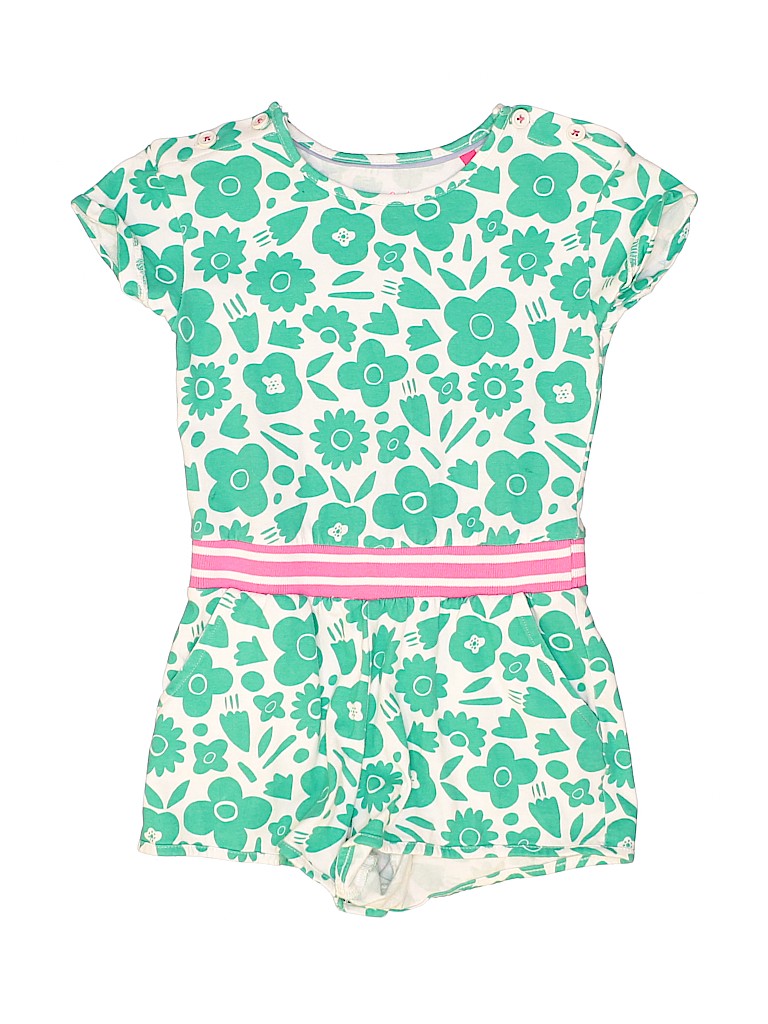 Mini Boden 100% Cotton Green Romper Size 4T - 5T - photo 1