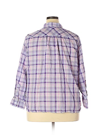 Lands' End Long Sleeve Button-Down Shirt (view 2)