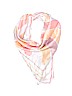 Avon 100% Acetate Print Pink Scarf One size - photo 1
