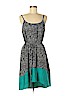 Aqua Black Casual Dress Size M - photo 1