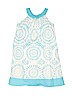 Baby Gap 100% Cotton Print Blue Dress Size 5 - photo 2