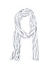 Victoria's Secret Stripes Gray Scarf One size - photo 1