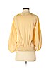 Ports 1961 100% Cotton Tan 3/4 Sleeve Blouse Size XS - photo 2
