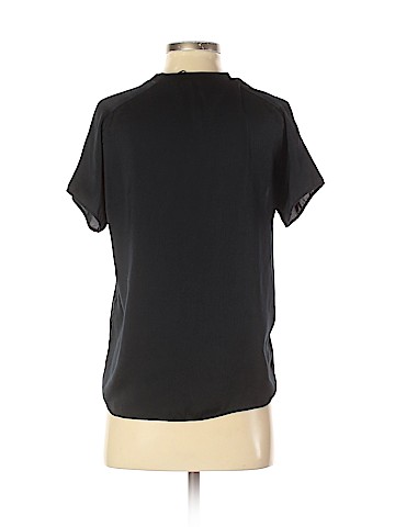 Zara W&B Collection Short Sleeve Blouse (view 2)