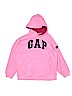 Gap 100% Polyester Pink Pullover Hoodie Size L (youth) - photo 1