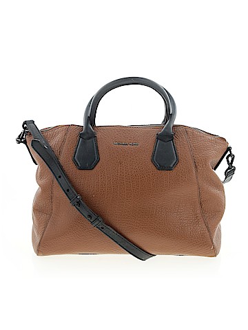 MICHAEL Michael Kors Leather Satchel (view 1)