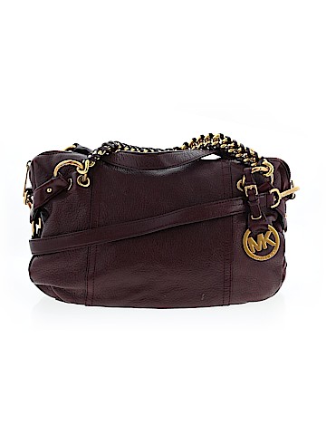 MICHAEL Michael Kors Leather Satchel (view 1)