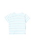 Assorted Brands 100% Cotton Stripes Graphic Blue Short Sleeve T-Shirt Size 6-12 mo - photo 2