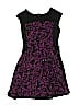 Bloome de Jeune Fille Print Black Dress Size 14 - photo 1