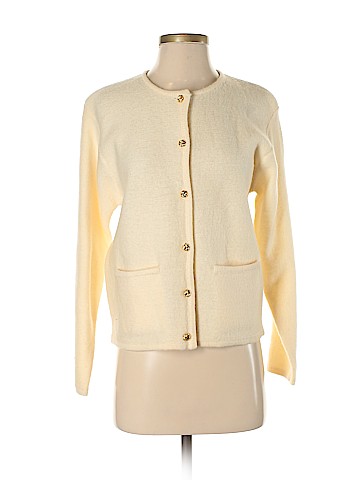 Karen Scott Wool Cardigan (view 1)