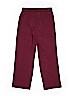 Lands' End 100% Cotton Solid Burgundy Track Pants Size M (kids) - photo 2