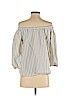 Madewell 100% Cotton Ivory 3/4 Sleeve Blouse Size S - photo 2