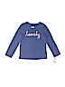 OshKosh B'gosh 100% Cotton Print Blue Long Sleeve Top Size 4T - photo 1