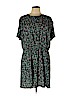 POPSUGAR 100% Polyester Green Casual Dress Size XL - photo 1