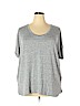 Gap Gray Short Sleeve Top Size XXL - photo 1