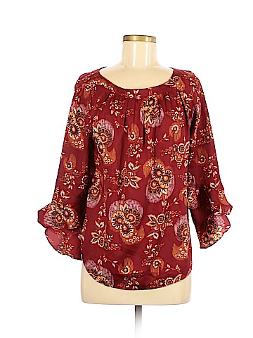 Ann Taylor LOFT Outlet 3/4 Sleeve Blouse (view 1)