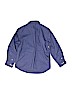 Old Navy 100% Cotton Blue Long Sleeve Button-Down Shirt Size M (youth) - photo 2