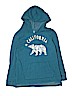 Old Navy Teal Pullover Hoodie Size 10 - 12 - photo 1