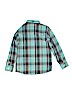 Old Navy Checkered-gingham Blue Long Sleeve Button-Down Shirt Size 12 - photo 2