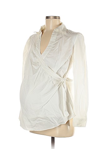 Old Navy - Maternity Long Sleeve Blouse (view 1)