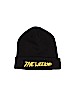 Unbranded Print Black Beanie One size - photo 1