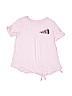 Old Navy 100% Cotton Solid Pink Short Sleeve T-Shirt Size 8 - photo 1