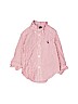 Ralph Lauren 100% Cotton Red Long Sleeve Button-Down Shirt Size 3T - photo 1