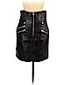 Coach 100% Leather Black Leather Skirt Size 6 - photo 1