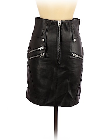 Coach Leather Skirt (view 1)
