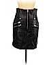 Coach 100% Leather Black Leather Skirt Size 6 - photo 1