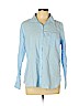Old Navy 100% Cotton Blue Long Sleeve Button-Down Shirt Size XL - photo 1