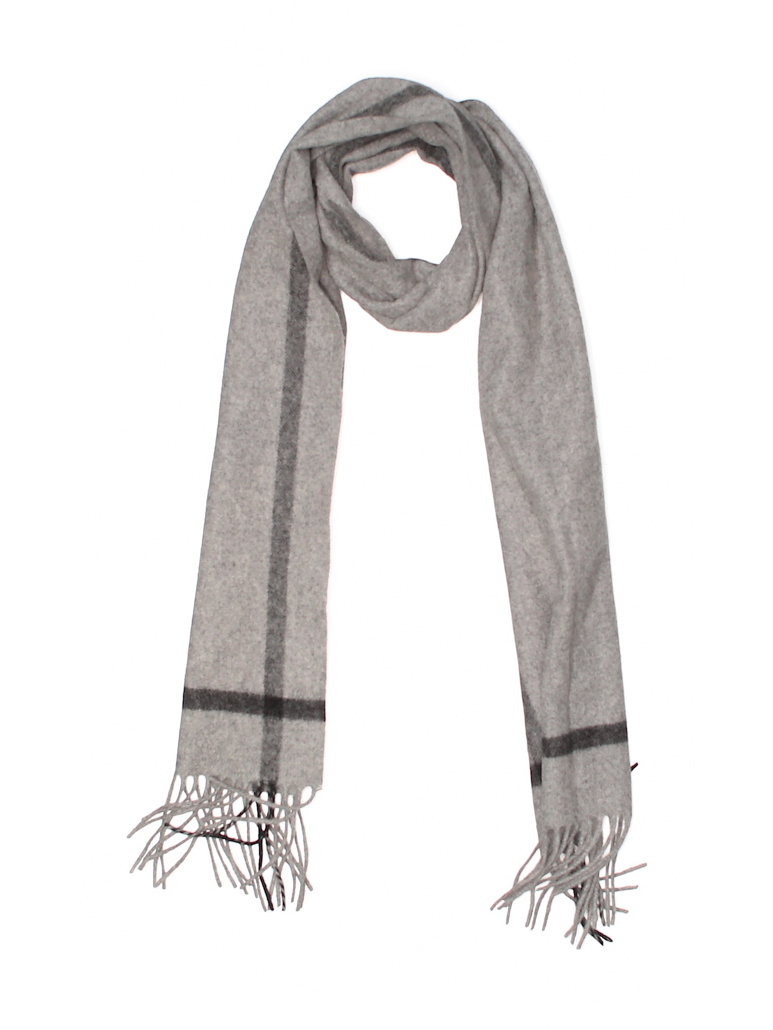J.Crew Collection Women Gray Cashmere Scarf One Size | eBay
