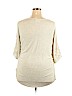 Pink Blush Ivory 3/4 Sleeve Top Size 2X - photo 2