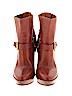 Ralph Lauren Collection 100% Leather Brown Ankle Boots Size 9 - photo 2