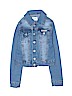 Hudson Jeans 100% Cotton Blue Denim Jacket Size S (youth) - photo 1