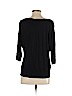 CAbi 100% Rayon Black Short Sleeve Top Size S - photo 2
