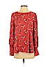 Ann Taylor LOFT 100% Polyester Red Long Sleeve Blouse Size S - photo 1