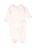 Miniclasix 100% Cotton Solid Pink Long Sleeve Outfit 3-6 MO / 6 MO - photo 2