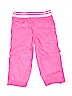 Justice 100% Cotton Pink Cargo Pants Size 10 - photo 2