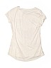 Justice 100% Cotton Graphic Ivory Short Sleeve T-Shirt Size 10 - photo 2